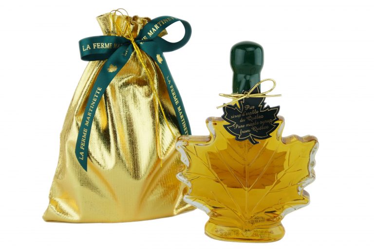 Pure Maple Syrup Canada A Golden Delicate Taste 250ml Maple Leaf In A T Gold Bag La 5309