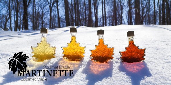 Sirop d'érable Martinette maple syrup