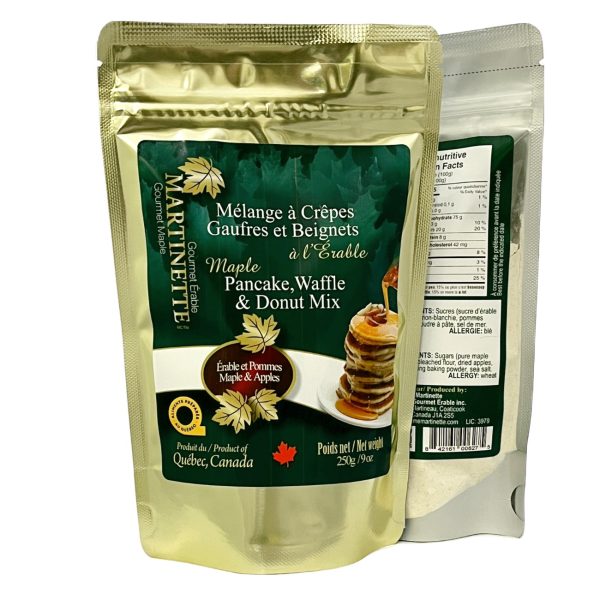 Maple-Apples 250g – Pancake, waffle and donut mix